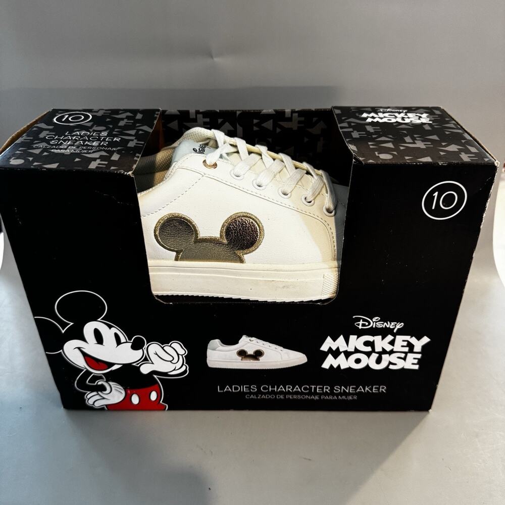 ALDI Disney Parks Mickey Mouse Women’s Sneakers Shoes Size 10 NIB